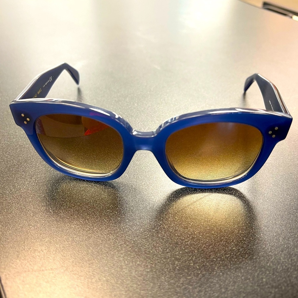 Celine Sunglasses - Blue (VGUC)